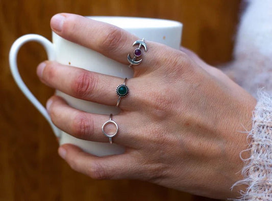 Anillo círculo - KHAMALI
