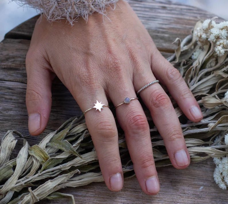 Anillo estrella en plata 925 - KHAMALI