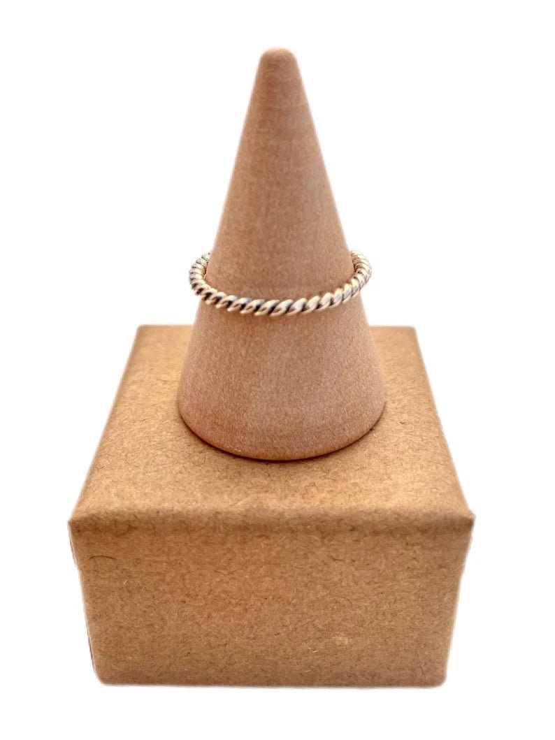 Anillo fino círculos plata 925 - KHAMALI