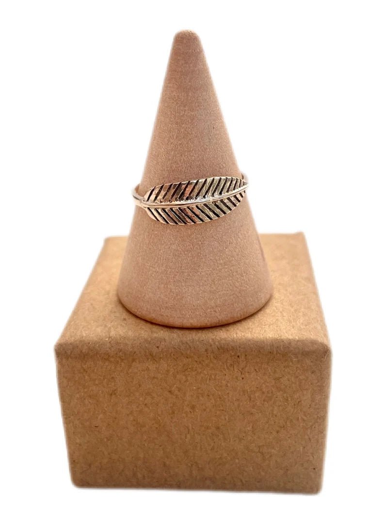 Anillo hoja plata 925 - KHAMALI