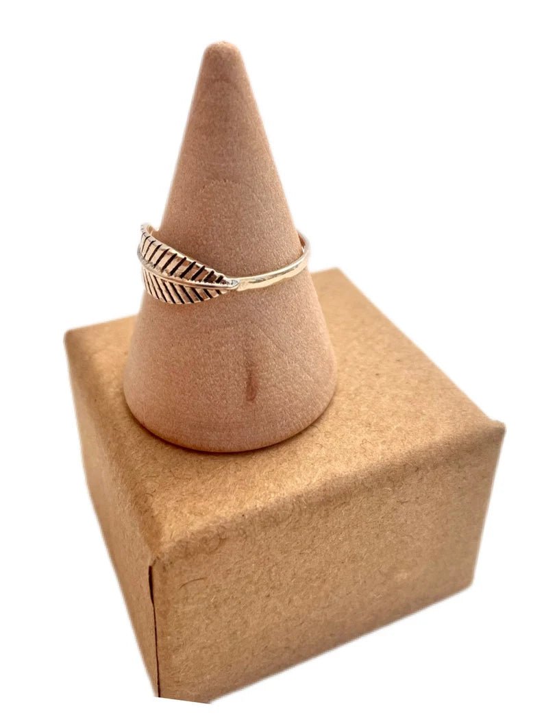 Anillo hoja plata 925 - KHAMALI