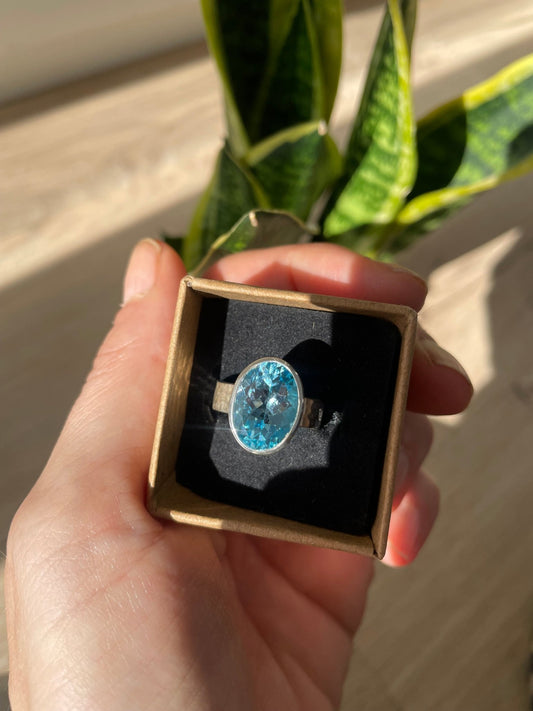 Anillo Topacio reconstruido - KHAMALI