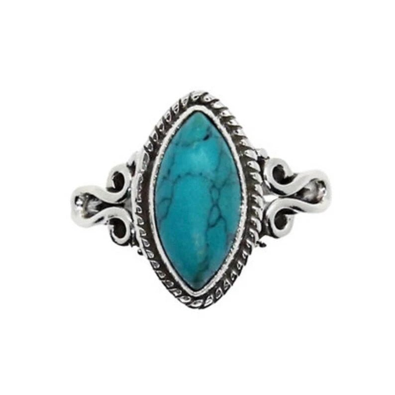 Anillo turquesa en plata 925 - KHAMALI