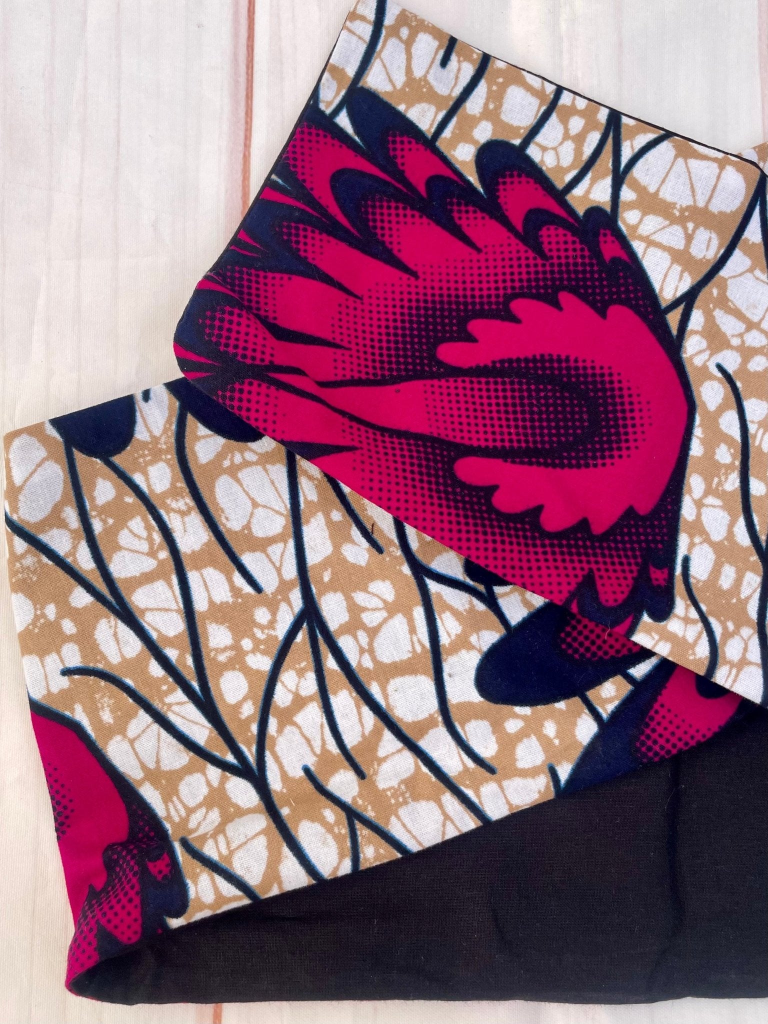 Cinta con alambre floral fucsia - KHAMALI