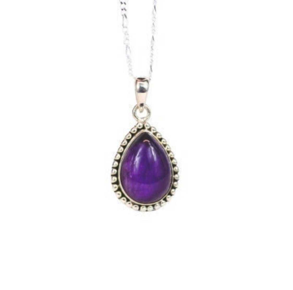 Colgante de Amatista natural - KHAMALI