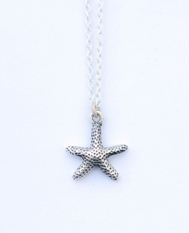Colgante estrella de mar plata - KHAMALI