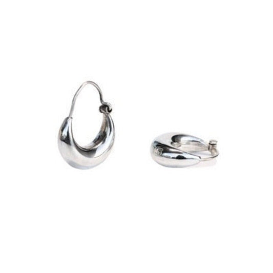 Aros gruesos de plata 925 – Clásicos con carácter KHAMALI