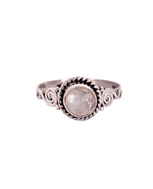 Anillo boho piedra luna KHAMALI
