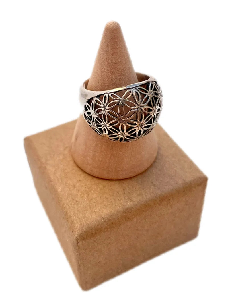 Anillo flor de la vida KHAMALI