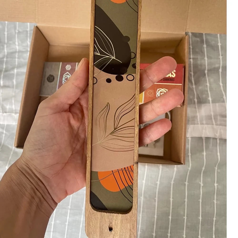 Regalo para aliviar el estrés, sahumerios naturales, caja de regalo de limpieza espiritual, kit de sahumerios herbales, limpieza energética KHAMALI