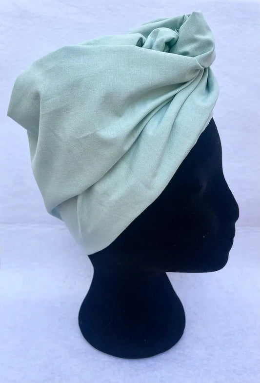 Turbante Completo Verde Agua - KHAMALI