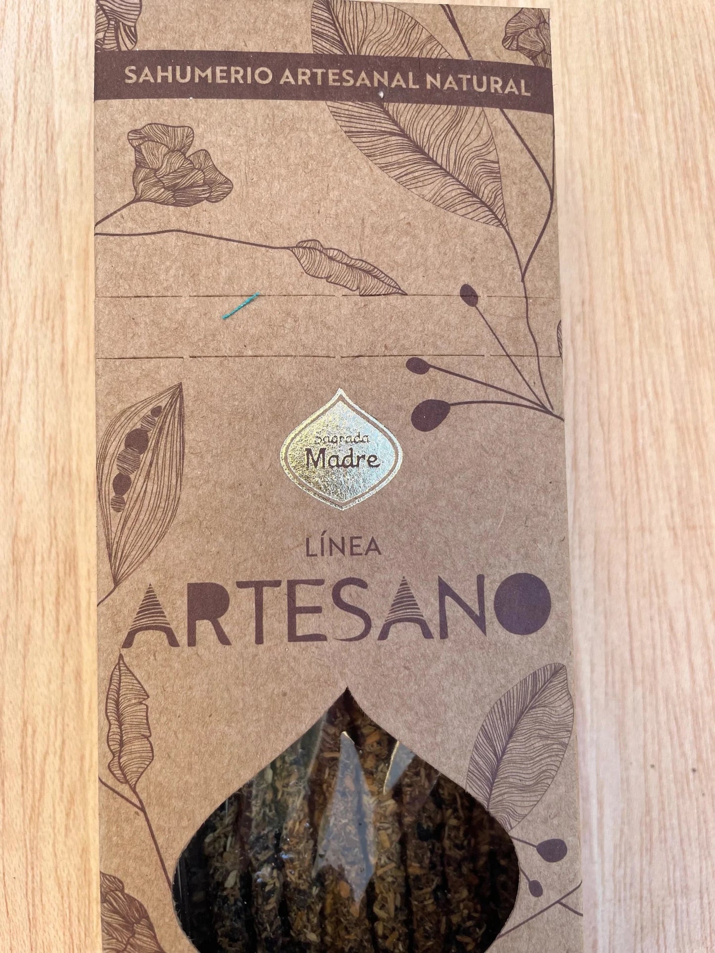 INCIENSO NATURAL HECHO A MANO Citronela, Naranja y Palo Santo Sagrada Madre - KHAMALI