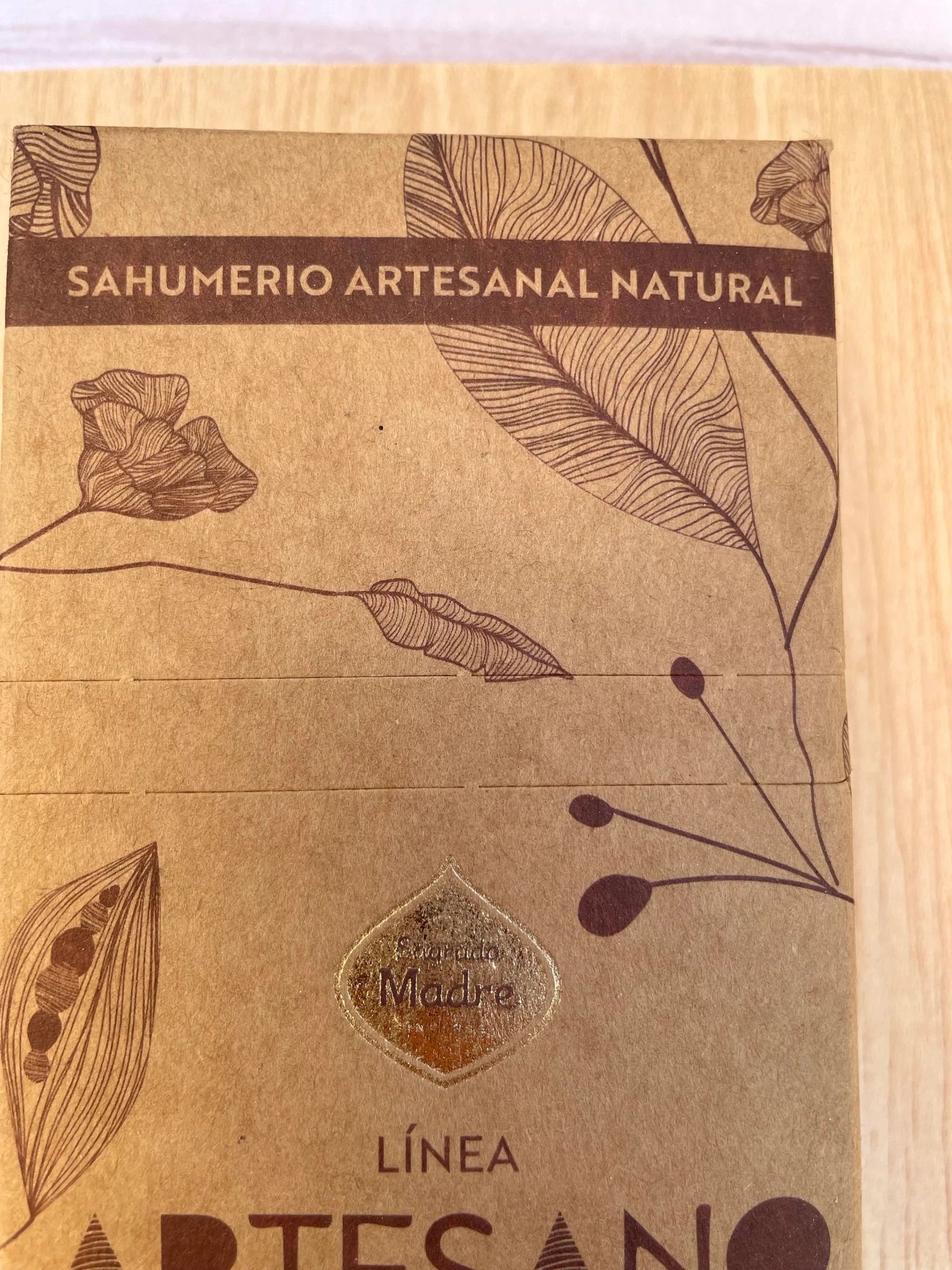 INCIENSO NATURAL HECHO A MANO Gardenias y Caléndulas - KHAMALI