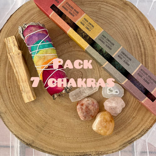 PACK COMPLETO SAHUMERIOS 7 CHAKRAS - KHAMALI