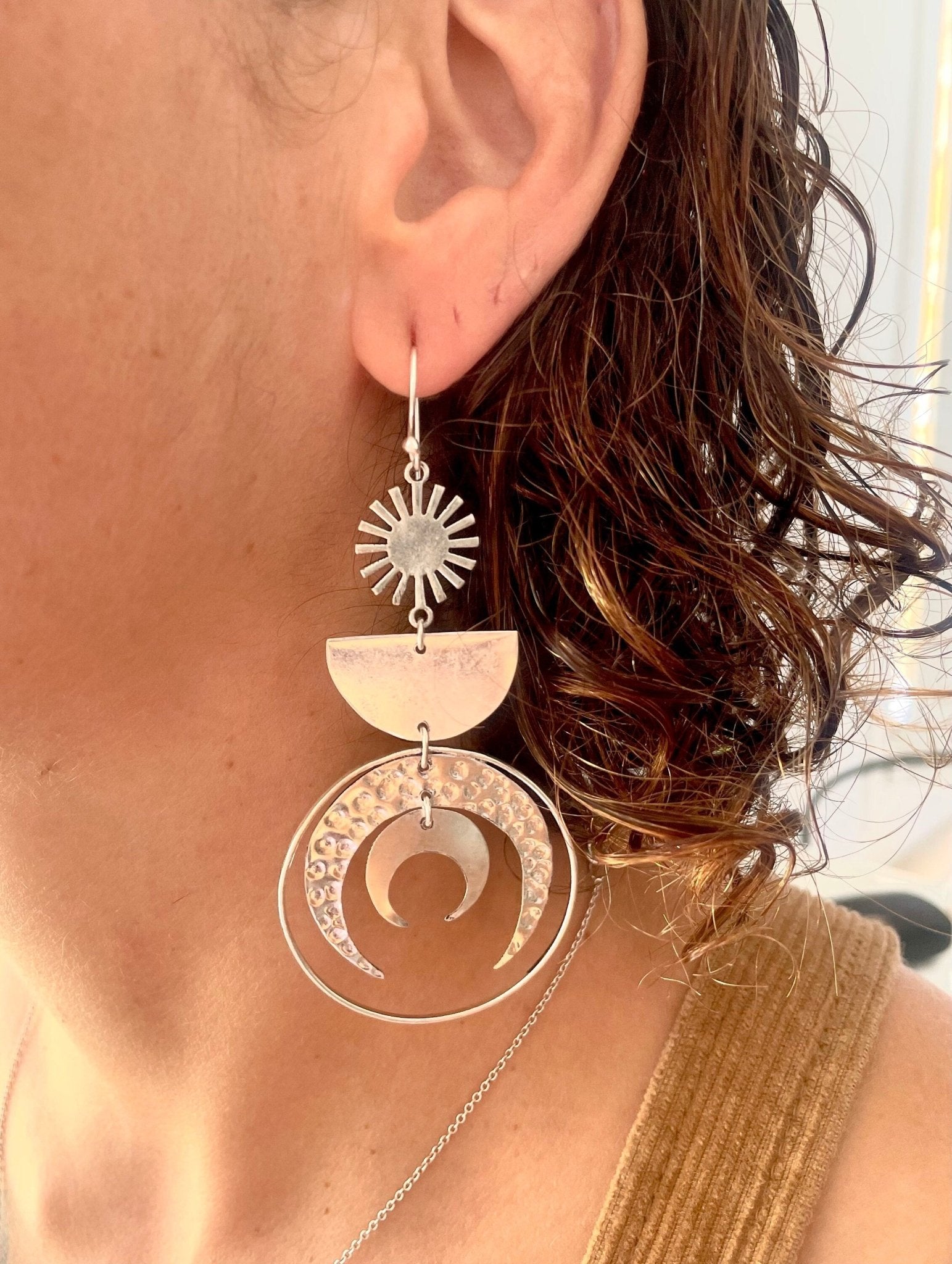 Pendientes boho largos - KHAMALI