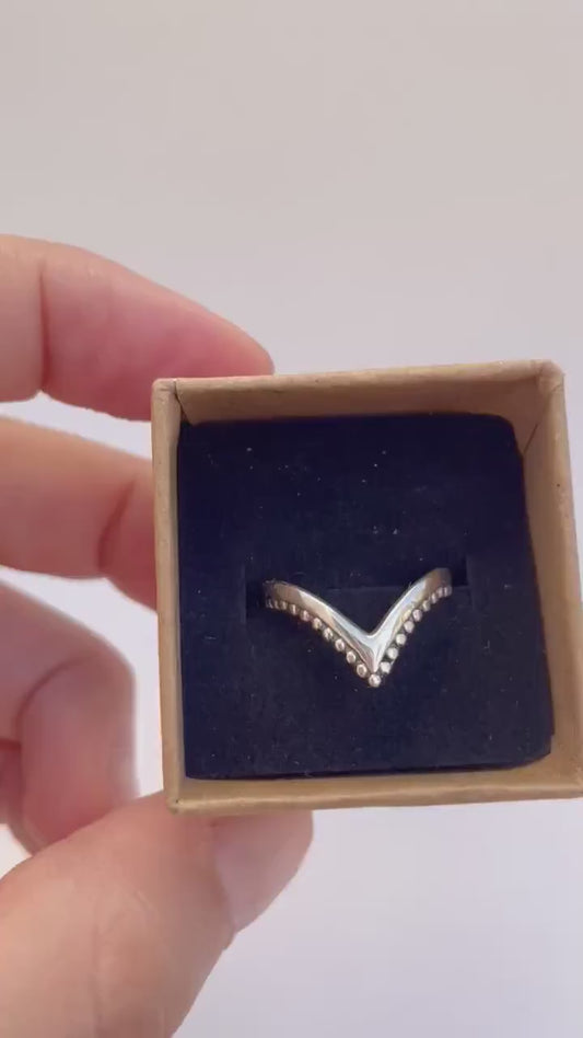 Anillo tribal en plata 925