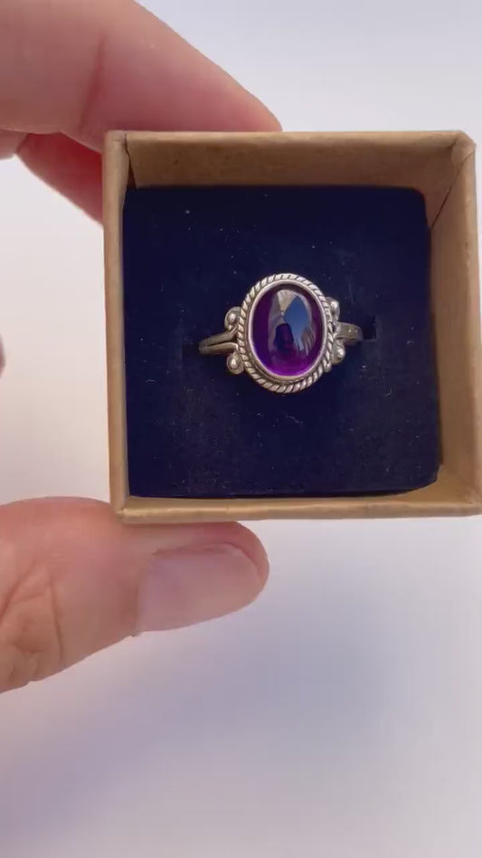 Anillo Amatista