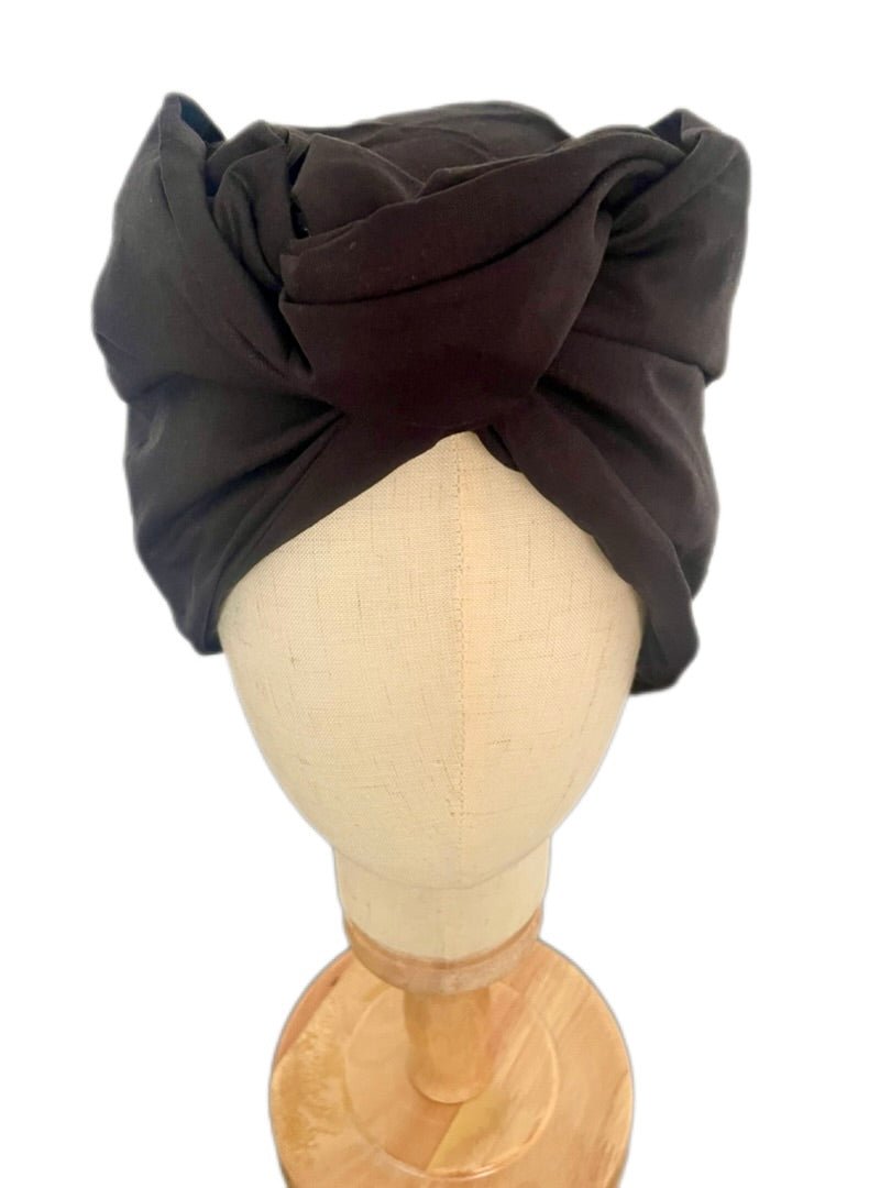Turbante Completo con Alambre Negro ESENCIA - KHAMALI