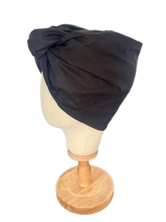 Turbante Completo con Alambre Negro ESENCIA - KHAMALI
