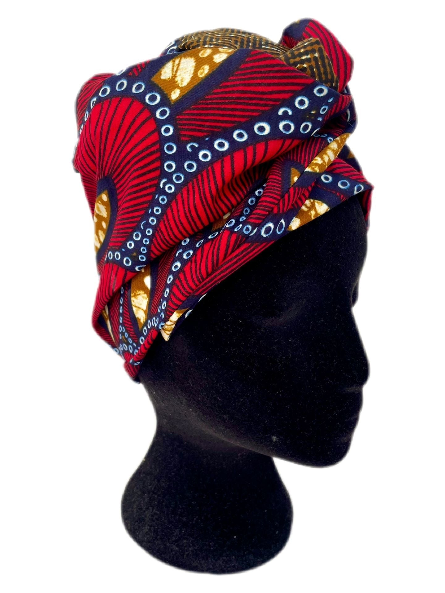 Turbante completo rojo - KHAMALI