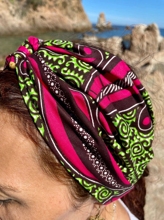 Turbante versátil de algodón - KHAMALI