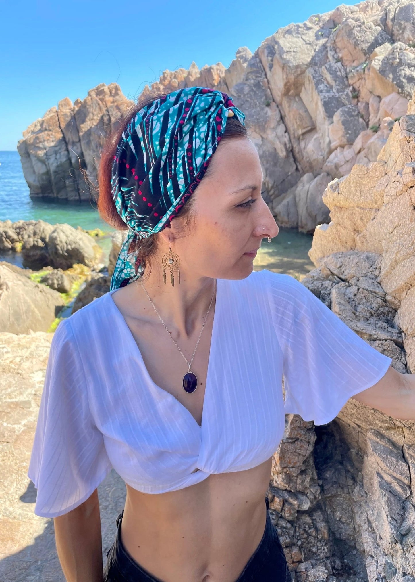 Turbante convertible en top - KHAMALI